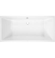 Акриловая ванна Vagnerplast Cavallo 180x80 см, с каркасом, ультрабелая