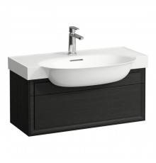 Laufen New Classic Тумба с раковиной 77.5x31.5x34.5см., подвесная, 1 ящик, цвет: черный дуб. 8.1385.5.000.104.1,  4.0604.1.085.628.1