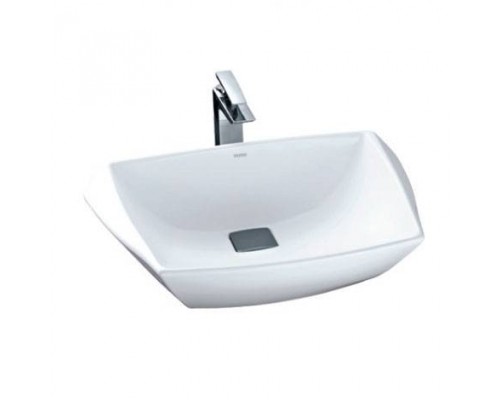 TOTO Jewelhex Раковина 60.7х48.3 см, без отв., цвет: белый. LW681B#W,  DH446VE