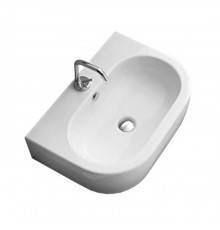 Kerasan Flo Раковина 60х42 см, 1 отв., цвет: белый. 314201*1