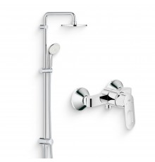 Душевой комплект Смеситель для душа Grohe BauLoop 23340000 + Стойка New Tempesta Rustic 26452001