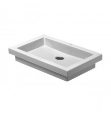 Duravit 2nd floor Раковина 58х41.5х9.5 см, без отв., цвет: белый. 0317580000