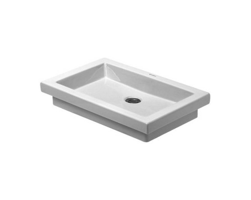 Duravit 2nd floor Раковина 58х41.5х9.5 см, без отв., цвет: белый. 0317580000