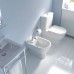 Duravit Starck 3 Биде напольное 56х36см, приставное, с 1 отв. под смеситель, Цвет: белый. 2230100000