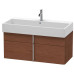 Duravit VA Тумба подвесная 98.4x43.1х44.1см., с раковиной, 1 выдв.ящик, цвет: American Walnut. VA650801313,  2350100071