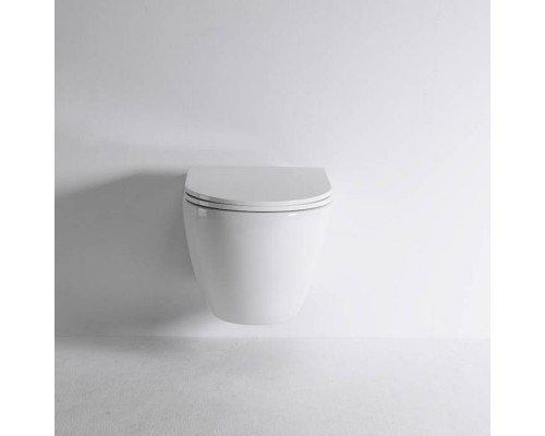 TECEspring R Комплект: Унитаз подвесной, со смывом Tornado flush, сиденье Slim с микролифт и быстрым снятием, цвет: белый глянец