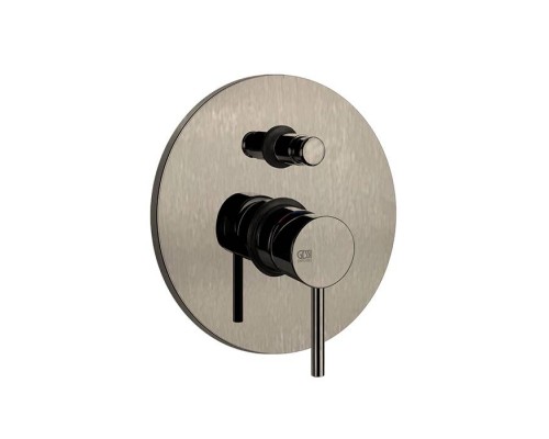 Gessi Emporio Via tortona Смеситель для душа, встраиваемый, с автоматическим переключателем ванна-душ, цвет: Finox Brushed Nickel. 18779#149 Gessi Emporio Via tortona Смеситель для душа, встраиваемый, с автоматическим переключателем ванна-душ, цвет: Finox Brushed Nickel. 18779#149