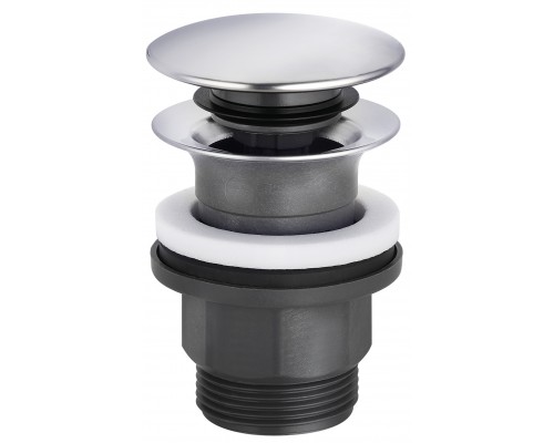 Kludi 1042605-00 Донный клапан PushOpen, для раковин с переливом 104260500