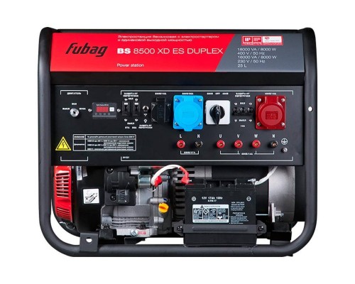 Генератор бензиновый FUBAG BS 8500 XD ES DUPLEX Генератор бензиновый FUBAG BS 8500 XD ES DUPLEX