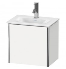 Duravit XSquare База подвесная 43x30.8x39.7см с раковиной, 1 дверца, петли справа, цвет: глянцевый белый. XS4220R2222,  07334500411
