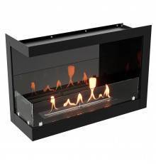 Биокамин Firelight BFP-P700LC left corner встраиваемый, черный