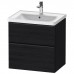 Duravit D-Neo Тумбочка подвесная 63.4x45.2х62.5см., раковина, 1 ящик, цвет: Black Oak. 2367650000, DE435401616