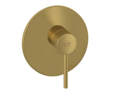 Kludi 38 655 N076 Bozz Смеситель для 1 потр., (внеш. монт. часть) брашированное золото 38655N076
