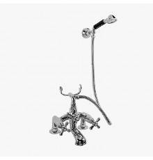 Stella Roma Смеситель на борт ванны на 2 отверстия 3274RG305/6 с ручным душем, цвет: хром. RM 02205 CR00