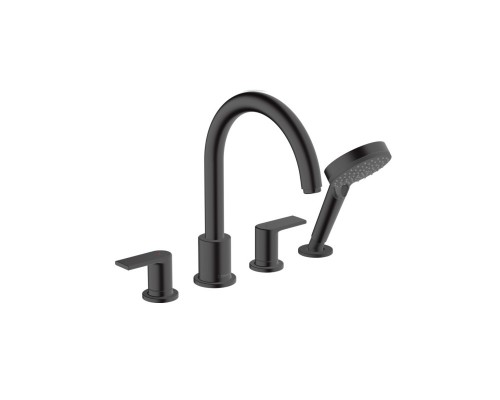 HG 71 456 670 Vernis Blend Смеситель на борт ванны, на 4 отверстия, кер. 90° (внешняя монтаж часть) 71456670