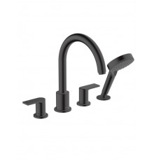 HG 71 459 670 Vernis Shape Смеситель на борт ванны, на 4 отв., кер. 90° (внешняя монтажная часть) 71459670