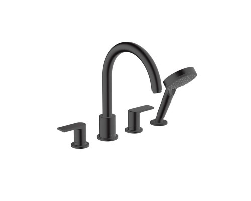 HG 71 459 670 Vernis Shape Смеситель на борт ванны, на 4 отв., кер. 90° (внешняя монтажная часть) 71459670