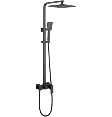 Душевая стойка Abber Daheim AF8220B черная матовая