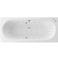 Акриловая ванна Excellent Oceana Slim Oceana Slim WAEX.OCE16S.NANO 160x75 см, с гидромассажем, со сливом-переливом 160x75