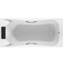 Акриловая ванна Roca BeCool 180x80 см, с каркасом, со сливом-переливом, с ручками