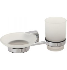 Стакан Fixsen Kvadro FX-61306+08 с мыльницей