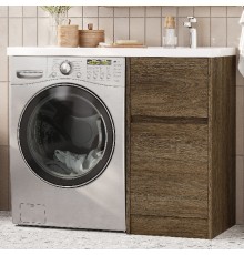 Тумба с раковиной AQUATON Лондри 40 R, дуб кантри