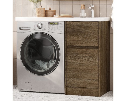 Тумба с раковиной AQUATON Лондри 40 R, дуб кантри