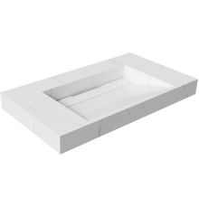 Раковина Armadi Art Flat Calacatta 80