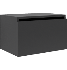 Тумба Armadi Art Flat Valessi Uno-S 60 антрацит матовый