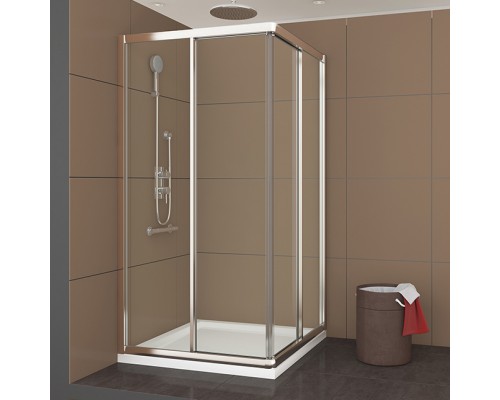 Душевой уголок Artemis Alope 90x90 см, профиль хром