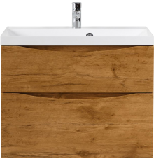 Тумба с раковиной BelBagno Marino H60 rovere nature, 80 см