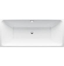 Стальная ванна Bette Loft 180x80 см, с ножками, с самоочищающимся покрытием, с шумоизоляцией, белая глянцевая