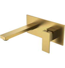 Смеситель для раковины Boheme Qubic 475-BR С ВНУТРЕННЕЙ ЧАСТЬЮ, bronze