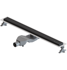 Душевой трап (лоток) Boheme Premium Linear 60 см, черный