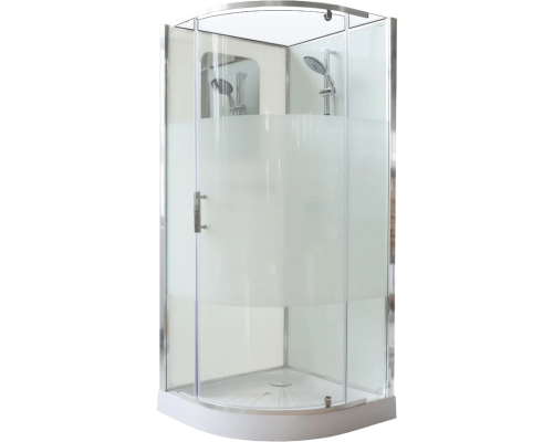 Душевая кабина Ceruttispa Korra 90T профиль хром