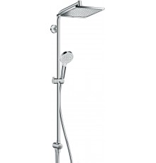 Душевая стойка Hansgrohe Crometta E 240 1jet Showerpipe Reno 27289000 EcoSmart