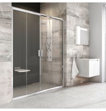 Душевая дверь в нишу Ravak Blix BLDP4-150 Transparent, профиль хром