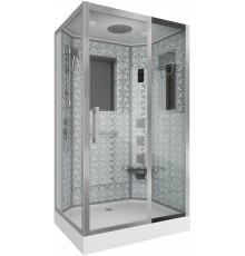 Душевая кабина Niagara Luxe 7711WR хром, металлик, с сиденьем