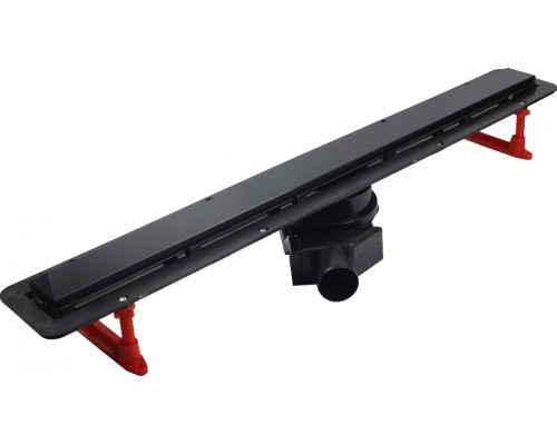 Душевой трап (лоток) Pestan Confluo Frameless Line 550 черный матовый