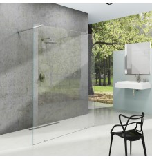 Душевая перегородка Ravak Walk-In Free 160 + кронштейн 100 см, хром 2 шт
