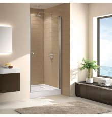 Душевая дверь в нишу Cezares Eco ECO-O-B-1-80-C-Cr стекло прозрачное