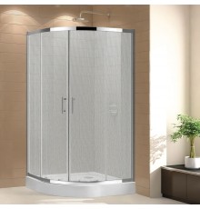 Душевой уголок Cezares Eco O-R-2-90-P-Cr стекло punto