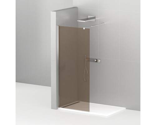 Душевая перегородка Cezares Liberta -L-1-100-BR-Cr