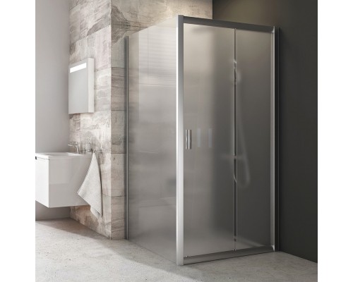 Душевой уголок Ravak Blix BLDP2 100х90, Grape, профиль сатин