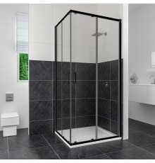 Душевой уголок RGW Classic CL-34 80х80, профиль черный