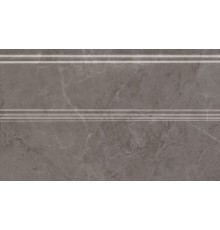 Плинтус Kerama Marazzi Гран Пале глянцевый, ректифицированный серый