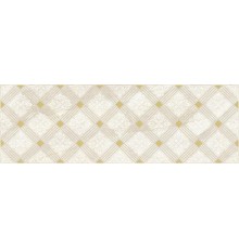 Декор Laparet Royal глянцевый 20x60 бежевый