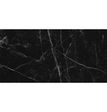 Плитка настенная Laparet Total глянцевая чёрная 25x50