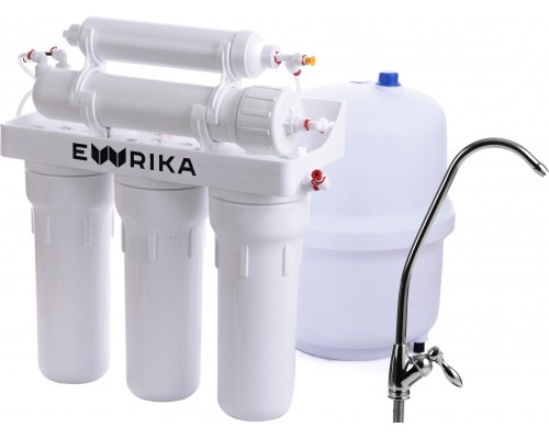 Система обратного осмоса EWRIKA Standart 550 с краном, баком 11 л и мембранным фильтром
