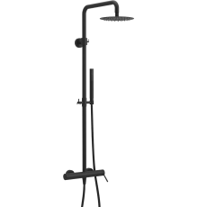 Душевая стойка Excellent Pi AREX.1281BL черная